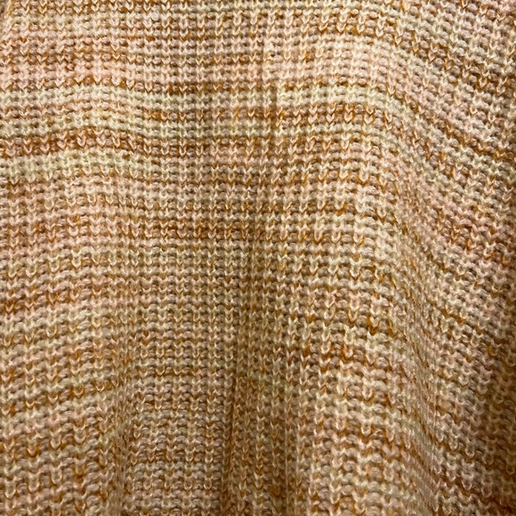 LC Lauren Conrad long sleeve pink and white striped sweater - Picture 3 of 4